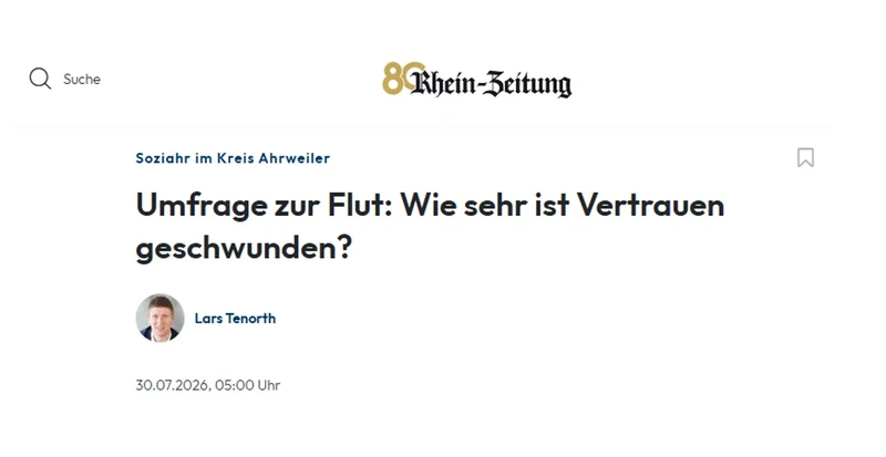 Bericht Rheinzeitung