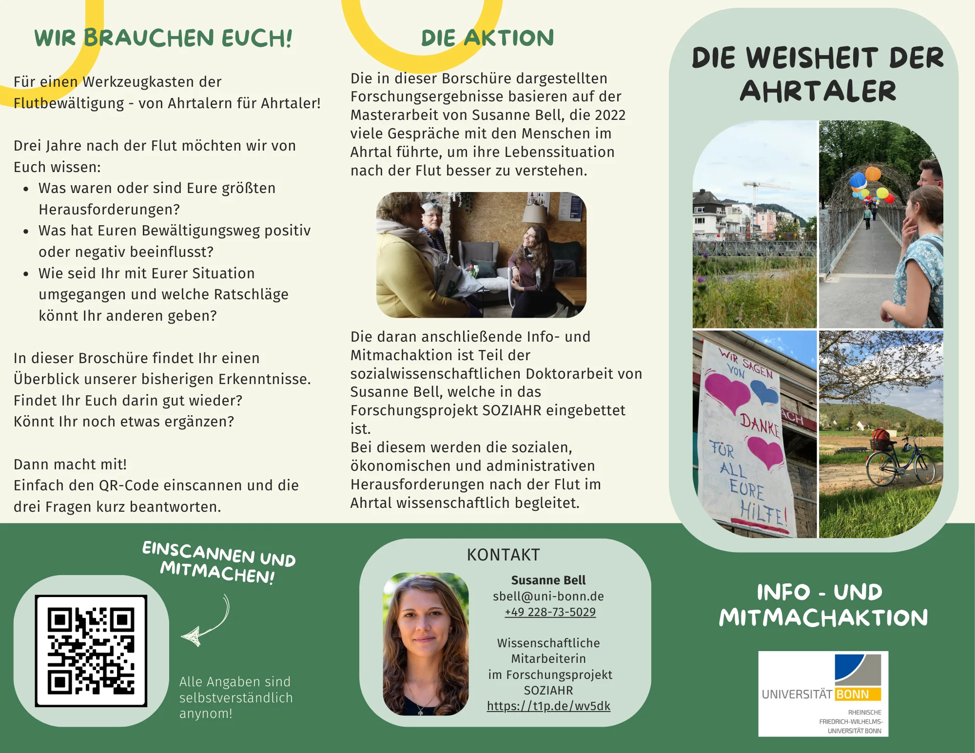Flyer zur Mitmachaktion