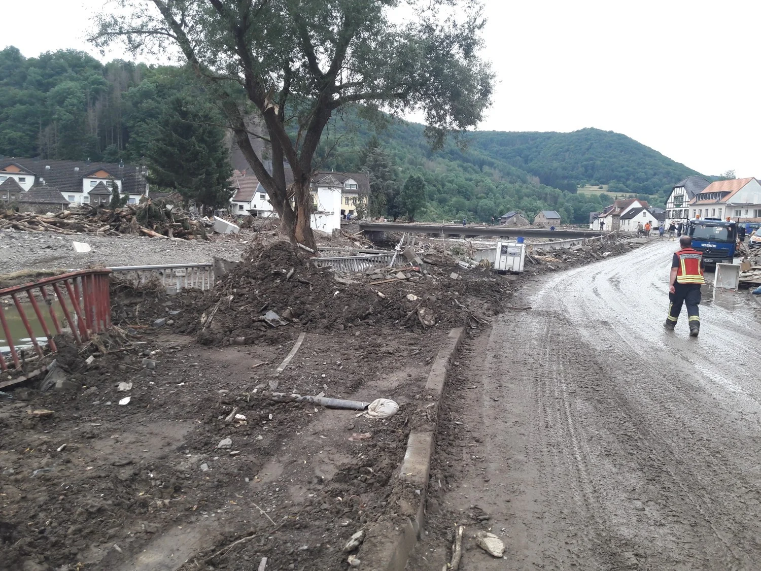 Altenburg/Kreuzberg Zerstörung